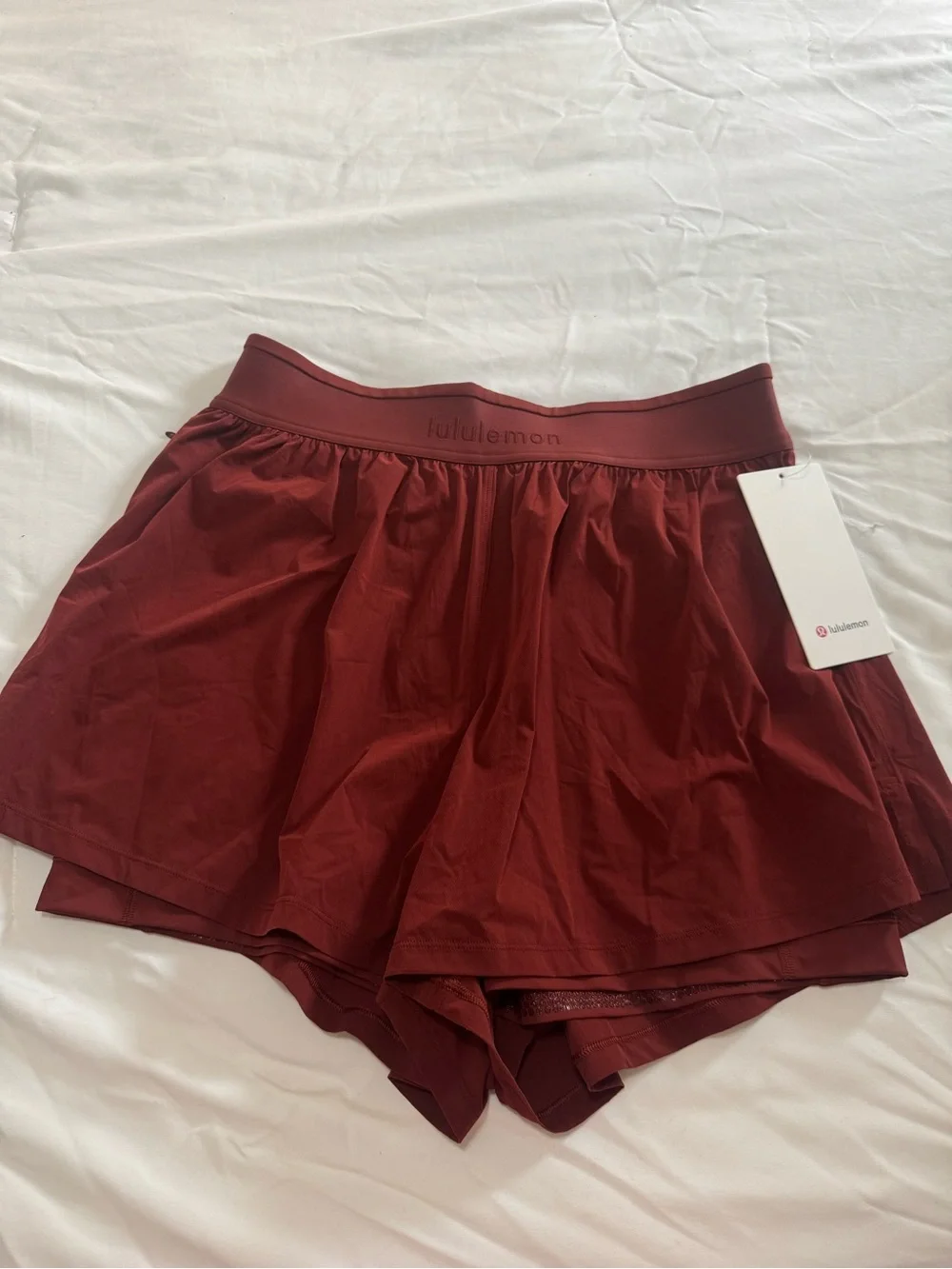 lululemon athletica License to Train Short in Cranberry Charm NWT